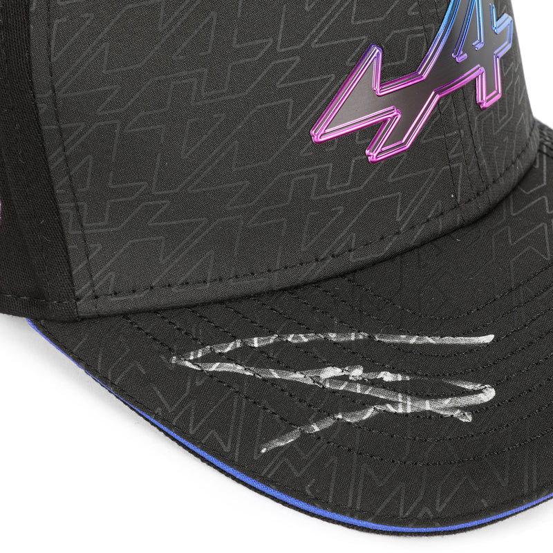 Pierre Gasly Signed 2025 BWT Alpine Formula One Team Official Driver Cap - Las Vegas GP