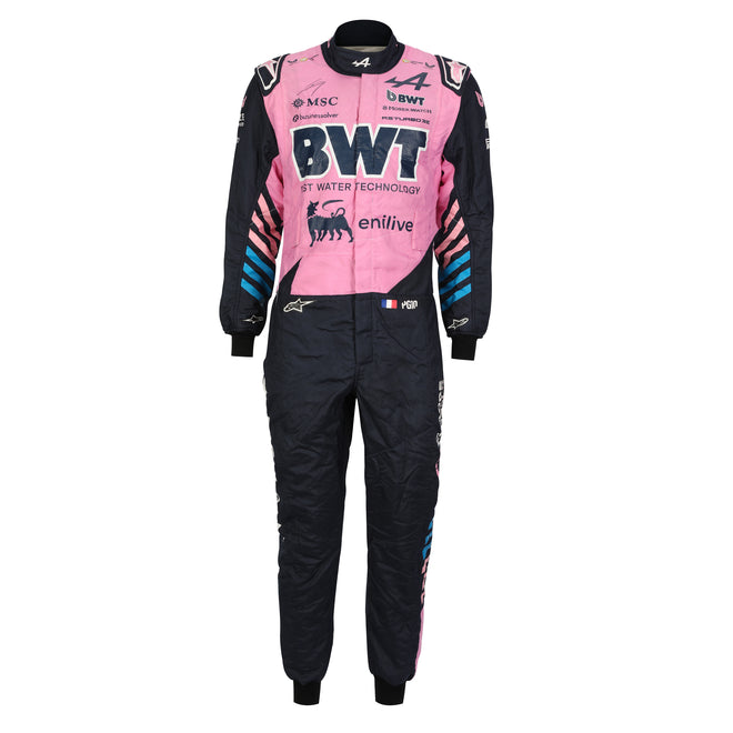 The Austin Auction LOT 076 - Pierre Gasly Signed 2026 Grand Prix Used BWT Alpine F1 Team Race Suit - AX00430084 - Austria GP