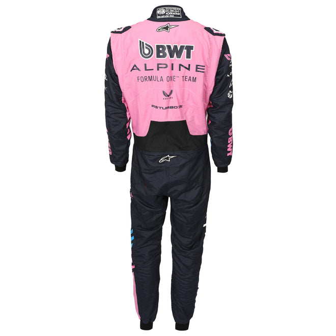Alpine Formula 1 Team Pierre Gasly signed 2026 testing worn race suit Nomex collector display