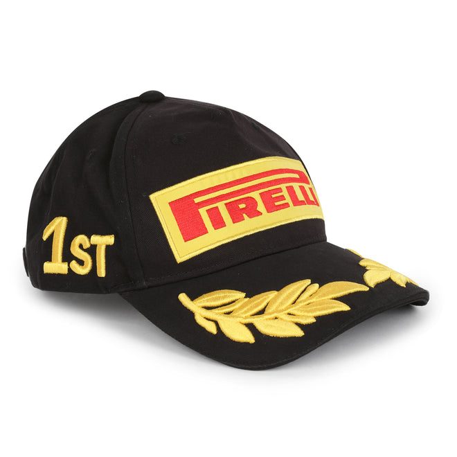LOT 602 - Pirelli Black Podium Cap - Make A Wish