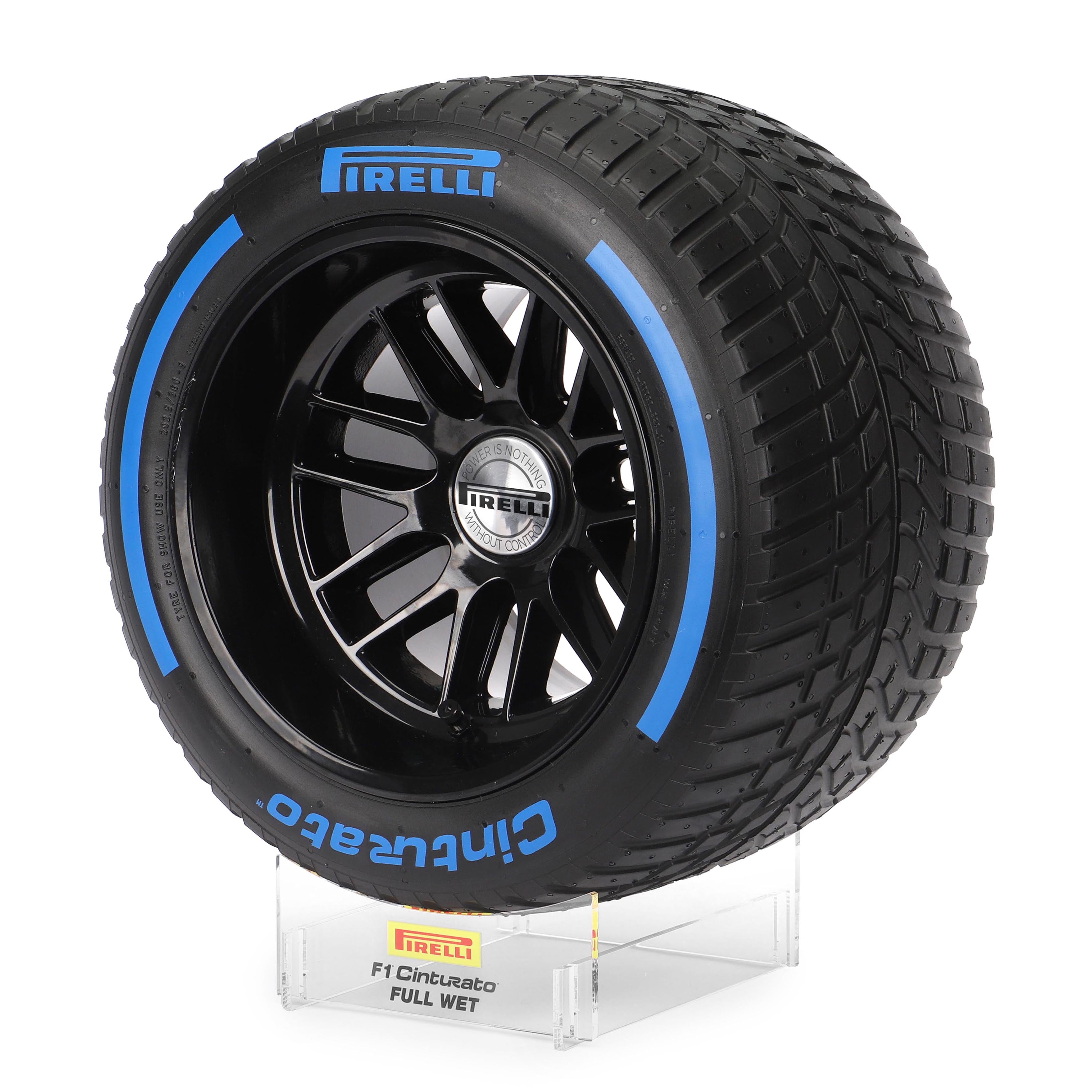 Pirelli Wind Tunnel Tyre - Blue Wet Compound