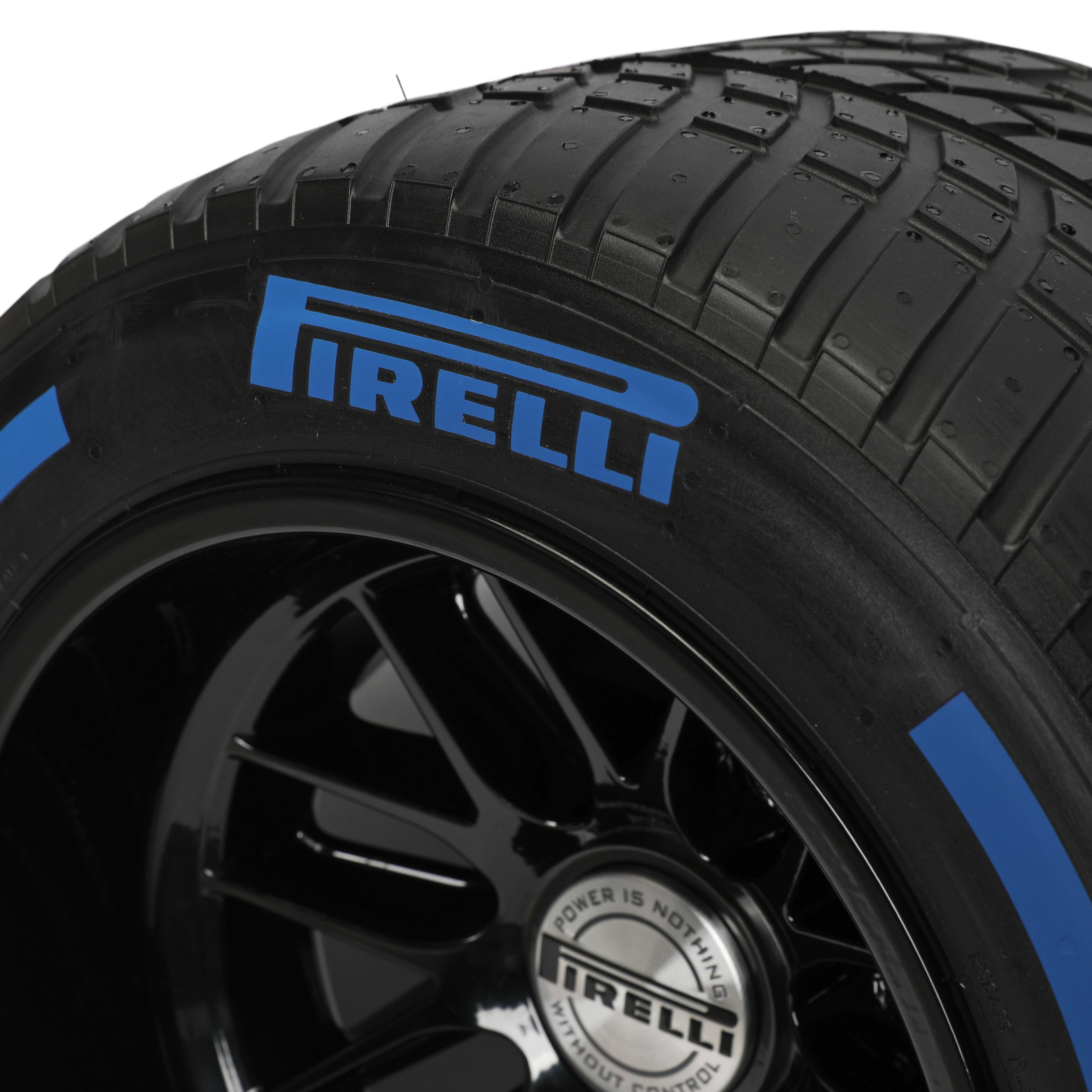 Pirelli Wind Tunnel Tyre - Blue Wet Compound