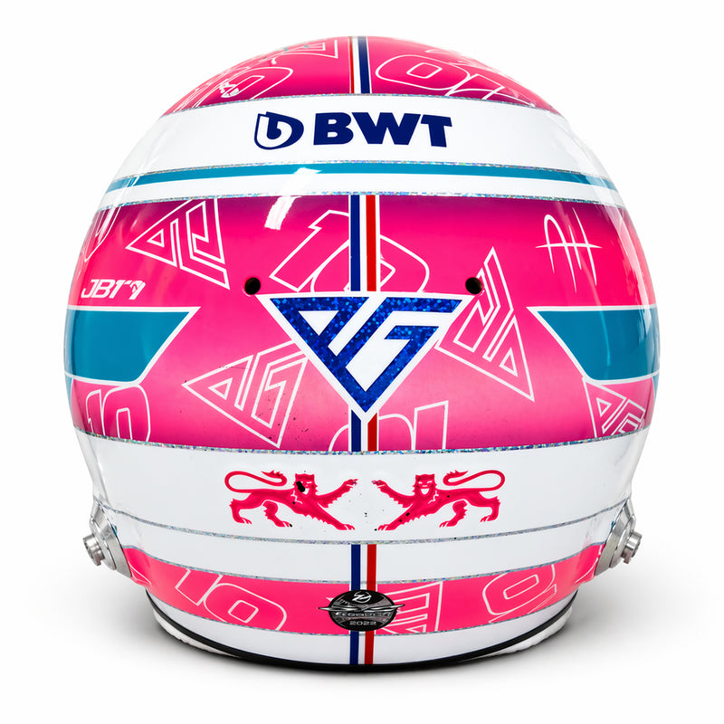 Pierre Gasly 2023 BWT Alpine Formula One™ Team Helmet - Miami GP Used Signed