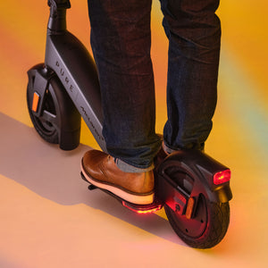 Pure x McLaren E-Scooter – Black Edition, sleek electric scooter with McLaren-inspired design for everyday city riding