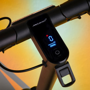 Pure x McLaren E-Scooter Black Edition, performance-inspired electric scooter with distinctive black finish and McLaren branding