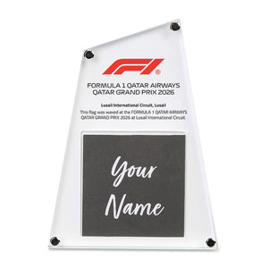 Qatar GP 2026 - Personalised F1® Flag