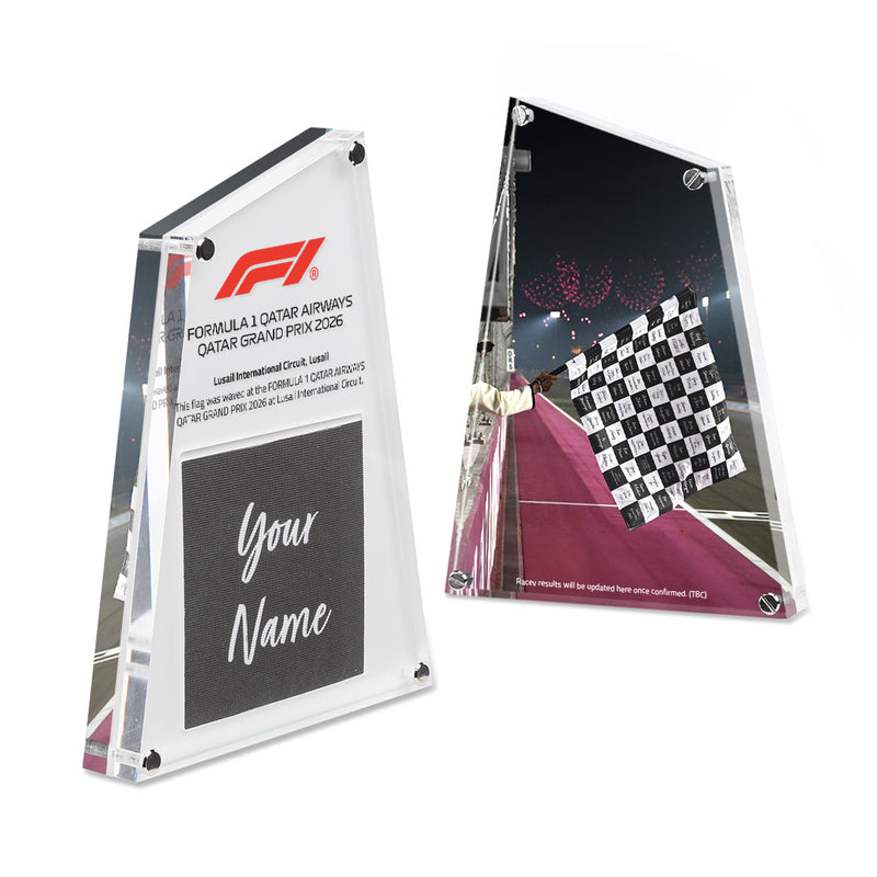 Qatar GP 2026 - Personalised F1® Flag