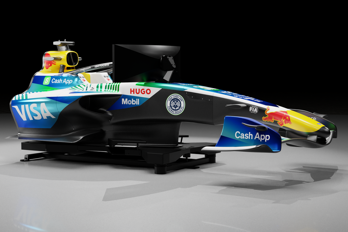 2026 VCARB FC Visa Cash App Racing Bulls Formula One ® Team Motion Simulator