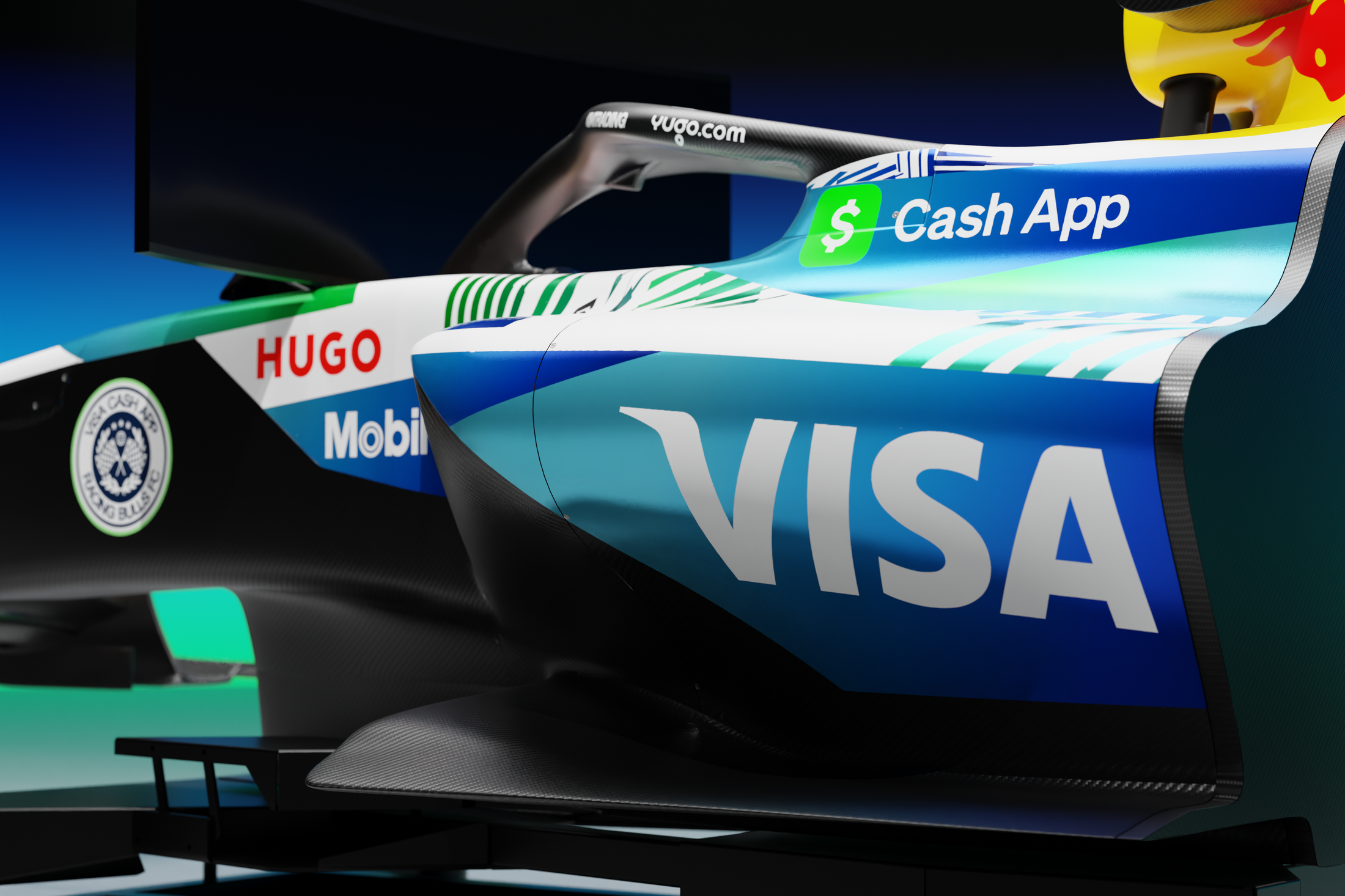 2026 VCARB FC Visa Cash App Racing Bulls Formula One ® Team Motion Simulator
