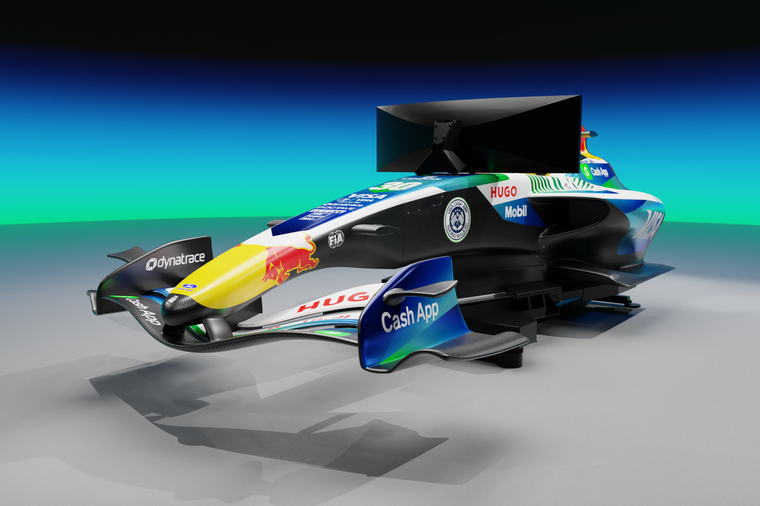 2026 VCARB FC Visa Cash App Racing Bulls Formula One® Team Motion Simulator, high-end Formula 1-inspired collector display for motorsport fans