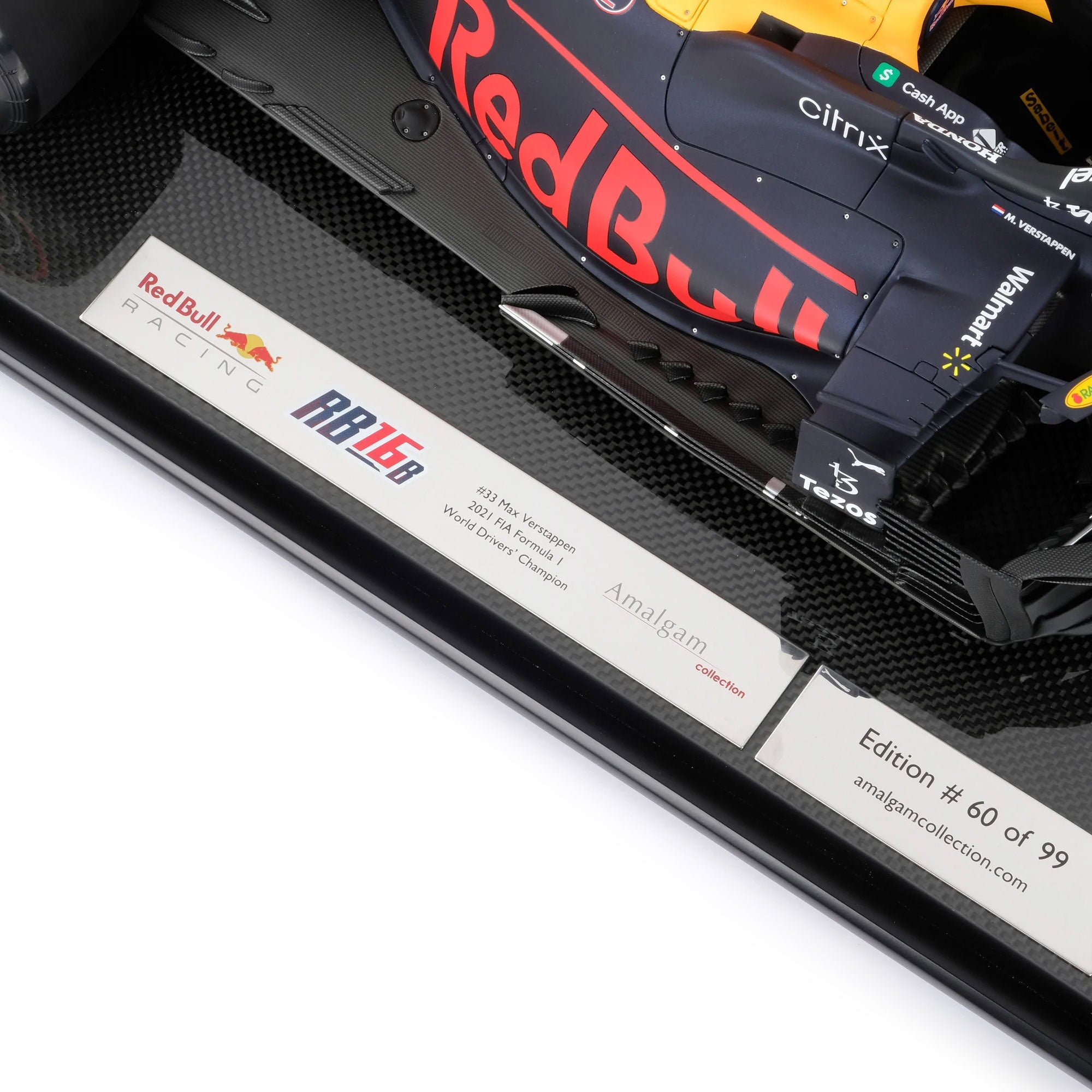 Max Verstappen 2021 Oracle Red Bull Racing RB16B 1:8 Scale Model – Abu Dhabi GP