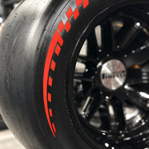 Pirelli 2026 Wind Tunnel Tyre - Red Compound