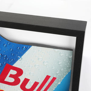 Red Bull Racing 2009 Grand Prix Used RB5 Lefthand Rear Wing Endplate - Red Bull Branding