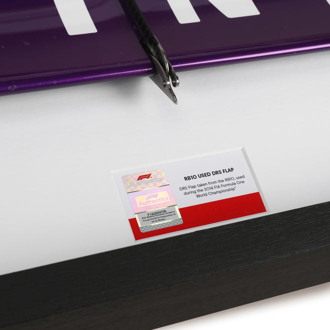 LOT 082 - Infiniti Red Bull Racing Grand Prix Used DRS Flap – 2014 Formula One Season #2