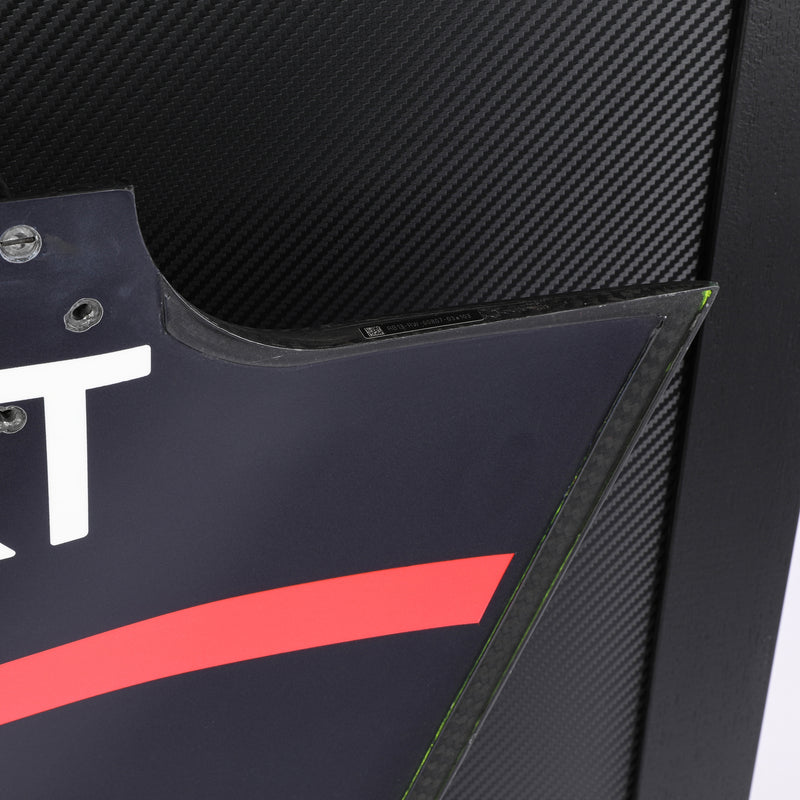 Red Bull Racing 2018 Grand Prix Used Left-Hand Rear Wing Endplate #1
