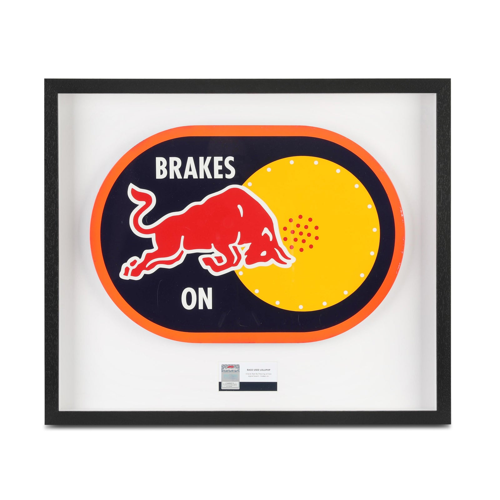 LOT 607 - Oracle Red Bull Racing 2009-2012 Pit Stop Lollipop