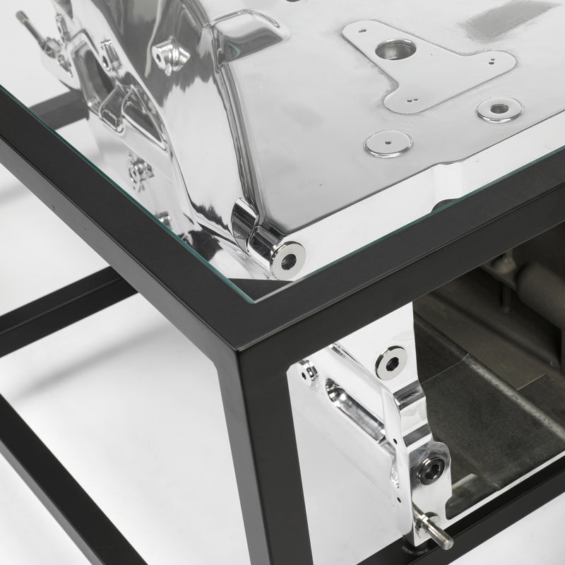 Red Bull Racing 2012 Chrome Plated RB8 Grand Prix Used Gearbox Table