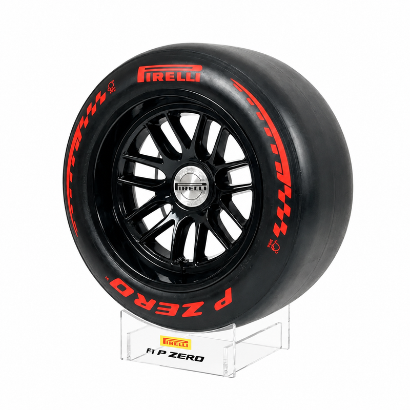 Pirelli 2026 Wind Tunnel Tyre - Red Compound