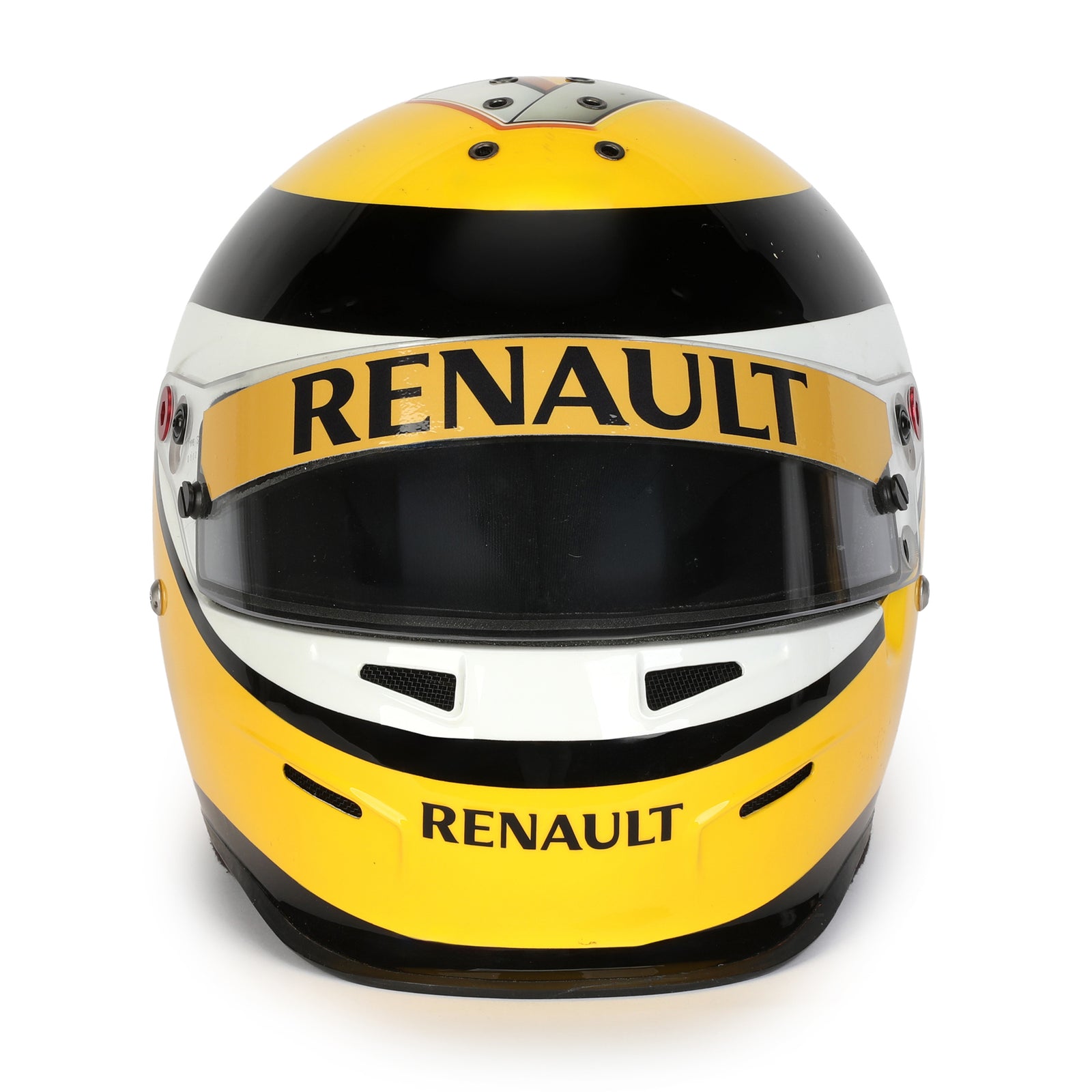 Auction LOT 024 - Renault F1 Team Pit Crew Promotional Day Track Helmet – Used