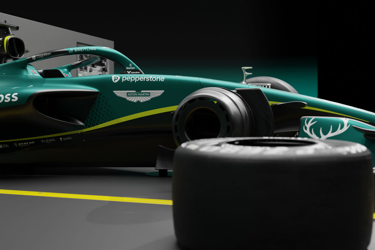 2026 Aston Martin Aramco F1 ® Team Pit Stop Rig