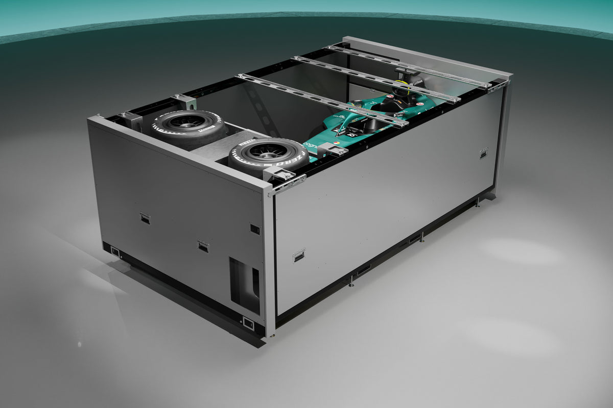 2026 Aston Martin Aramco F1 ® Team Pit Stop Rig