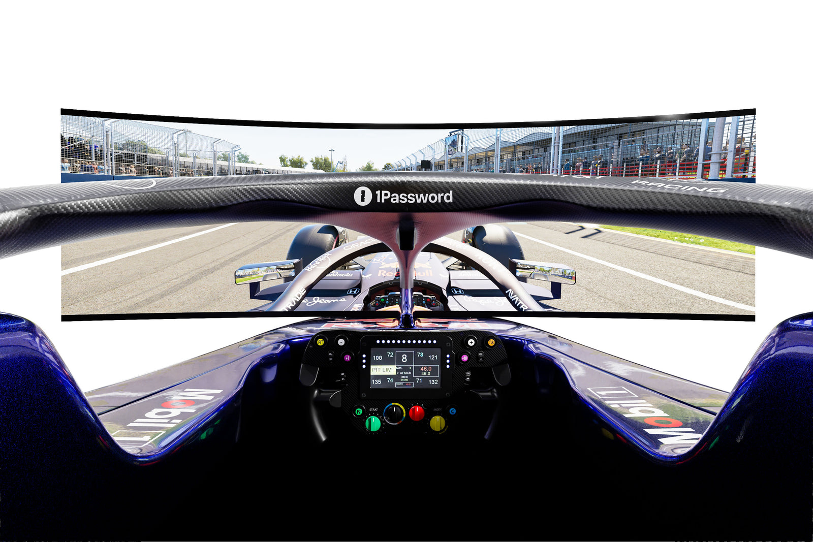 Oracle Red Bull Racing simulator 2026 full racing setup high-performance driving simulator