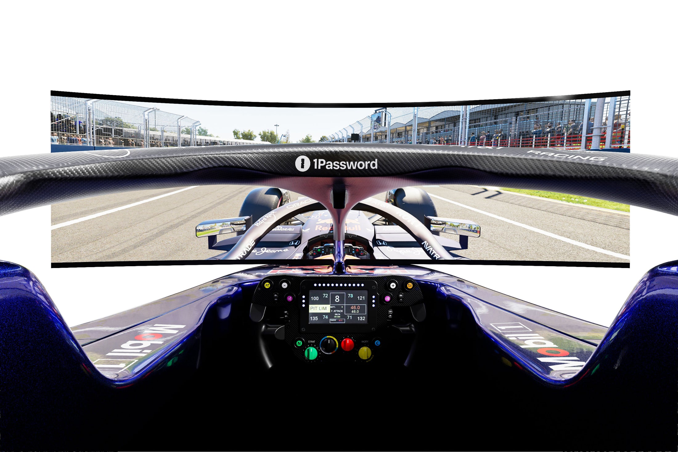 Oracle Red Bull Racing simulator 2026 full racing setup high-performance driving simulator