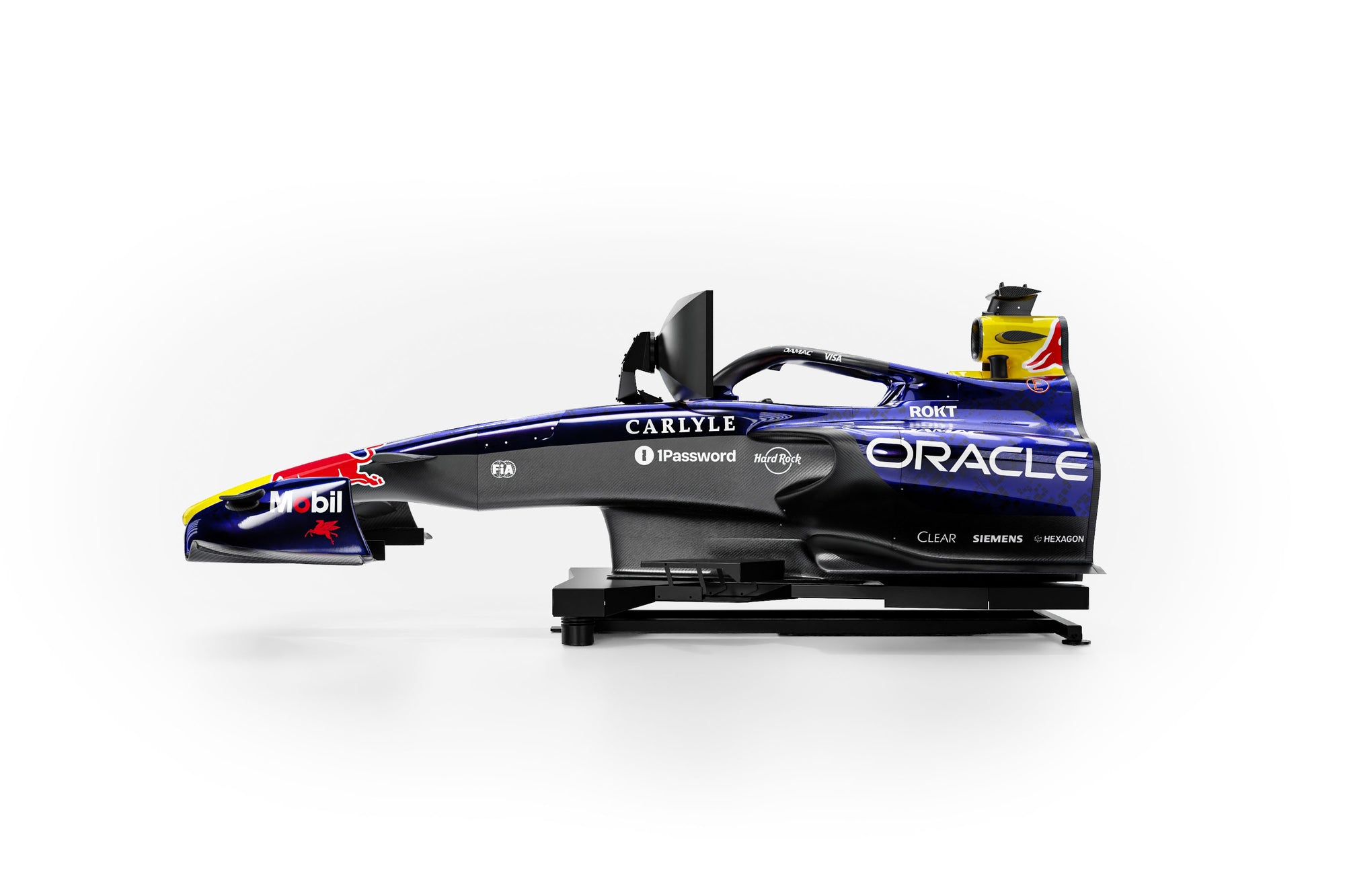 Red Bull Racing Formula 1 Team simulator 2026 professional racing cockpit high-performance simulator setup