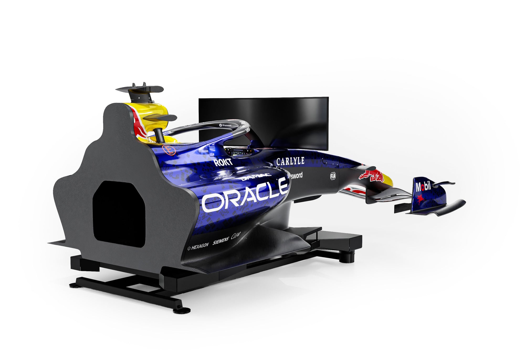 Oracle Red Bull Racing simulator 2026 full racing cockpit motorsport simulation experience