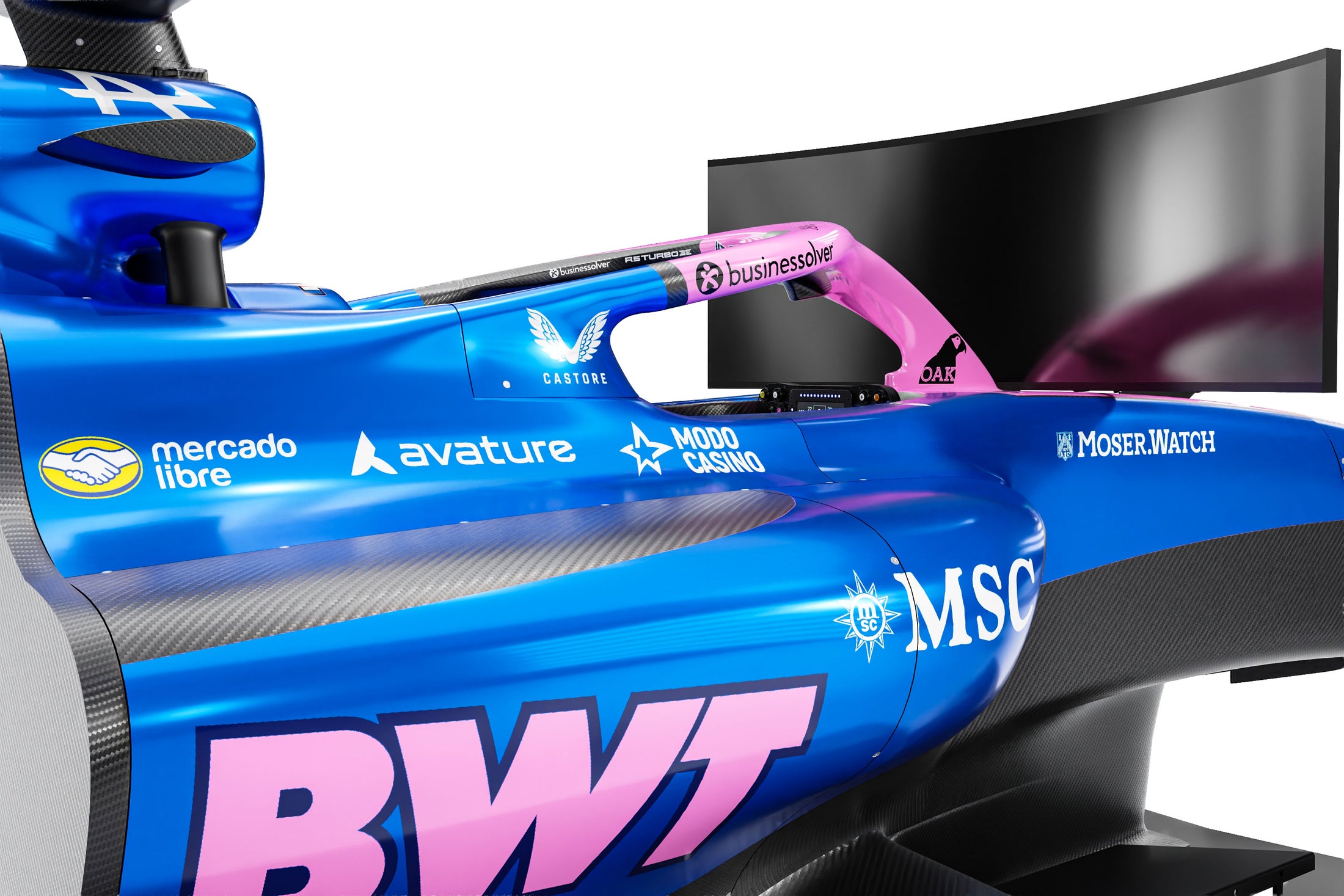 Alpine F1 Team simulator 2026 professional racing cockpit realistic driving experience setup