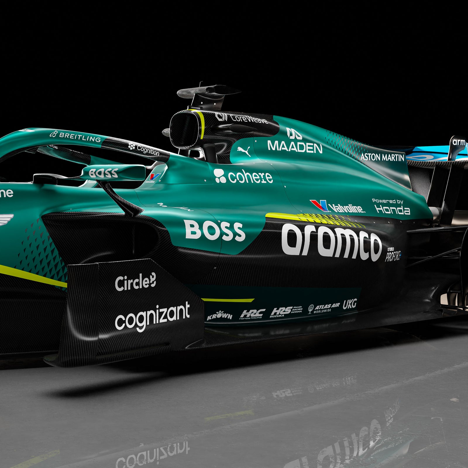 Official Aston Martin Aramco F1® Team 2026 Show Car – AMR26