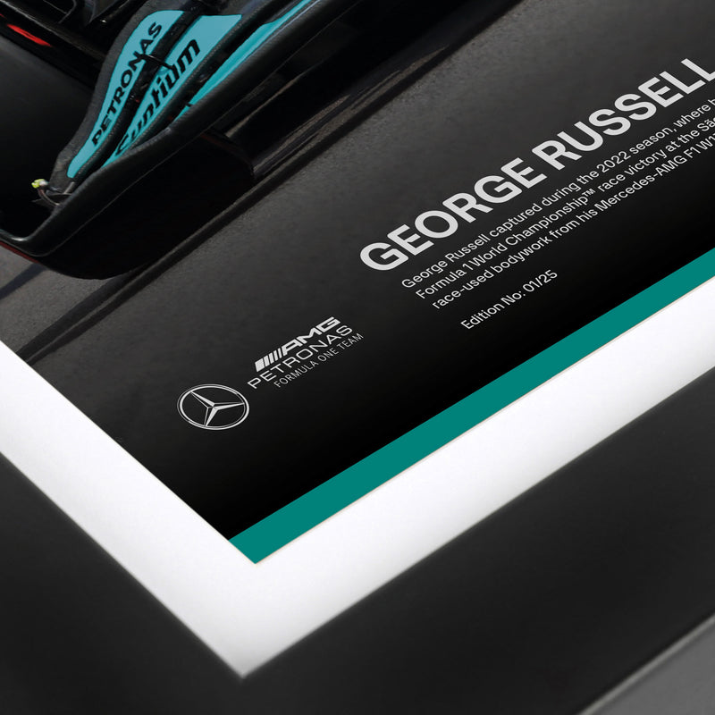 Limited Edition George Russell 2022 Bodywork & Photo – Brazilian GP