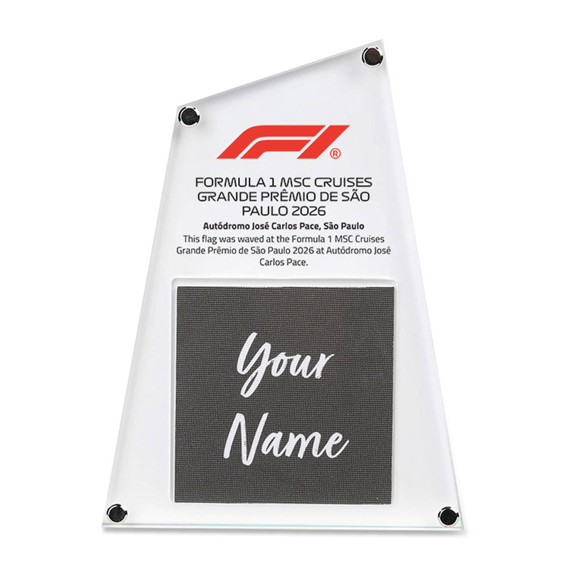 Sao Paulo GP 2026 - Personalised F1® Flag