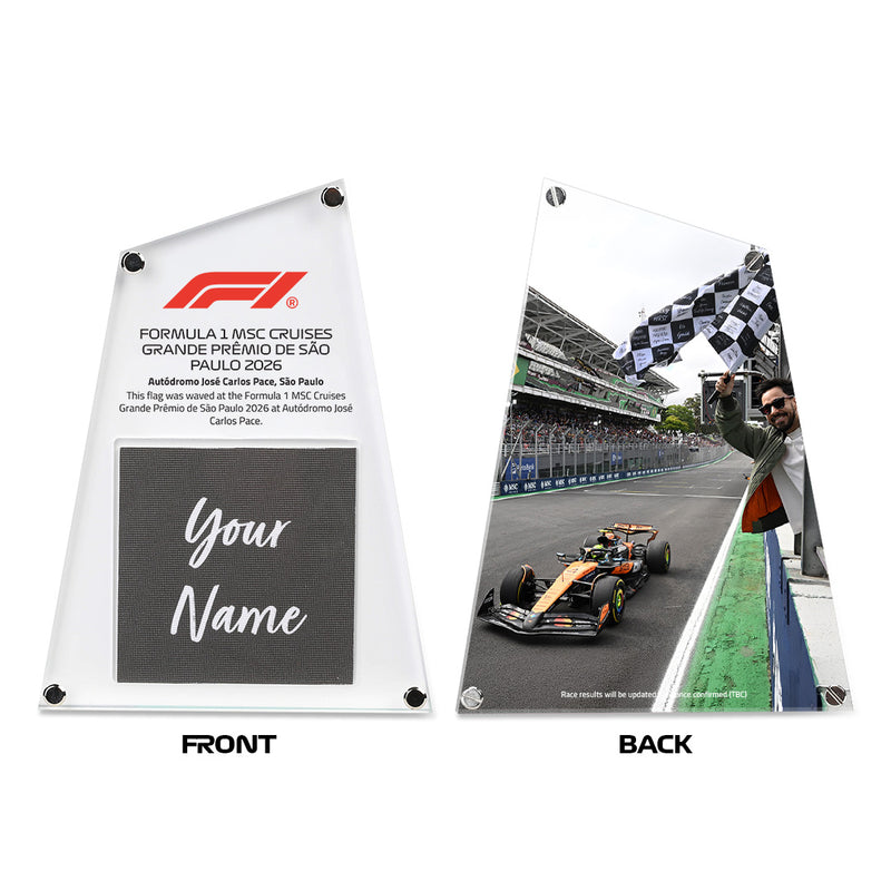 Own the Chequered Flag - 2026 Sao Paulo Grand Prix
