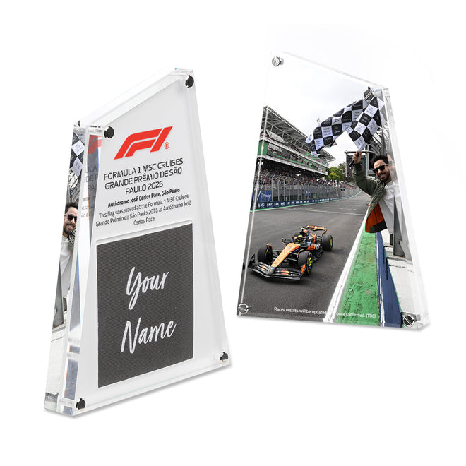 Own the Chequered Flag - 2026 Sao Paulo Grand Prix