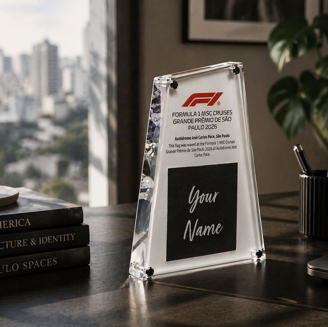 Own the Chequered Flag - 2026 Sao Paulo Grand Prix