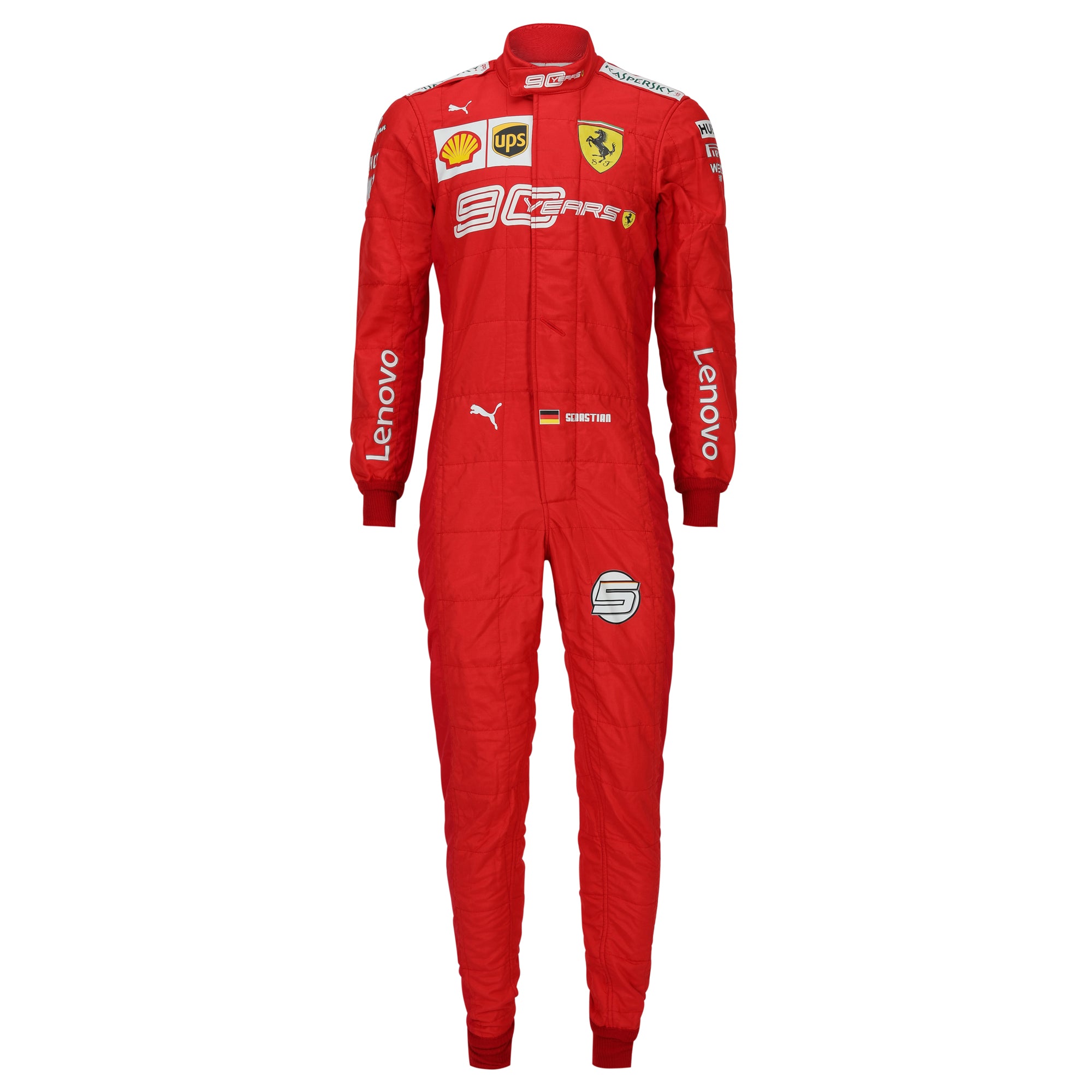 Sebastian Vettel 2019 Scuderia Ferrari "90 Years" Race Suit