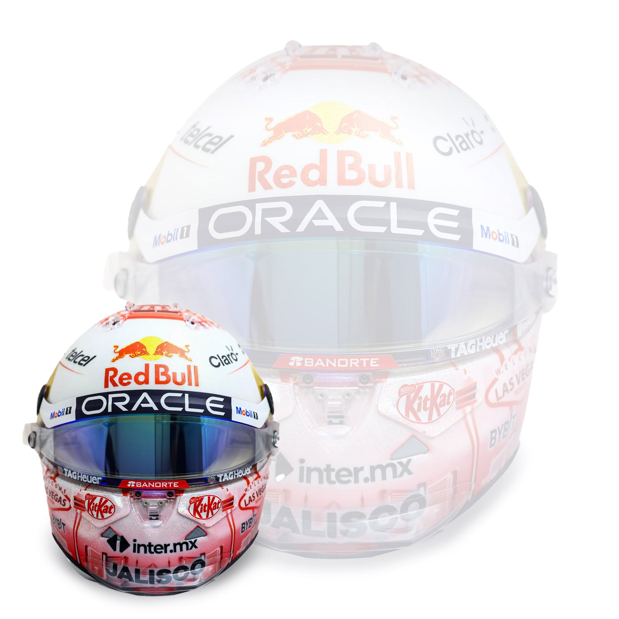 Sergio Pérez 2023 1:2 Scale Helmet - Las Vegas GP