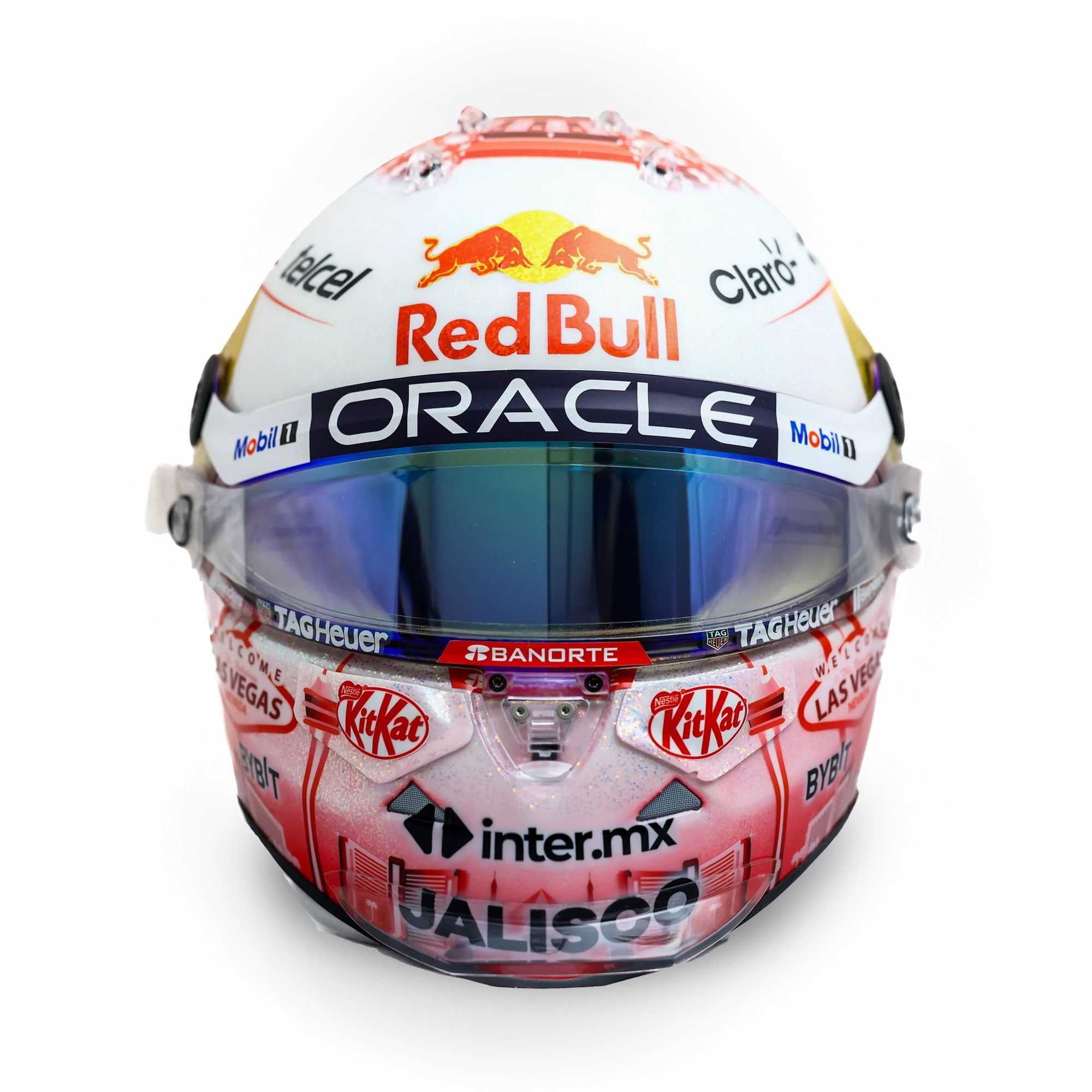 Sergio Pérez 2023 1:2 Scale Helmet - Las Vegas GP