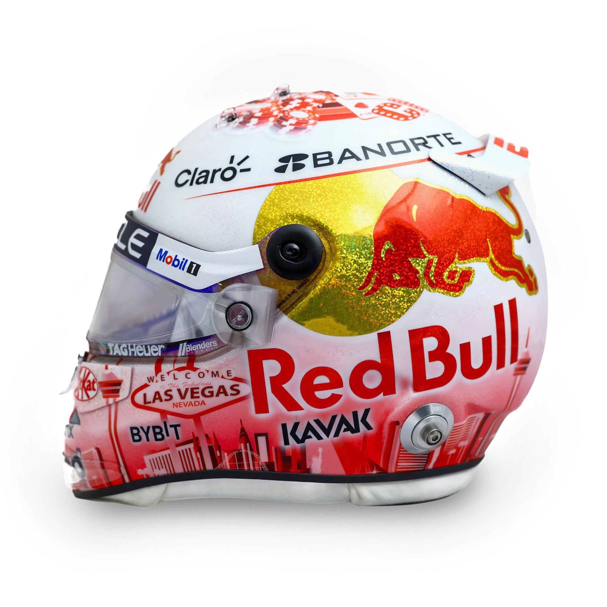 Sergio Pérez 2023 1:2 Scale Helmet - Las Vegas GP