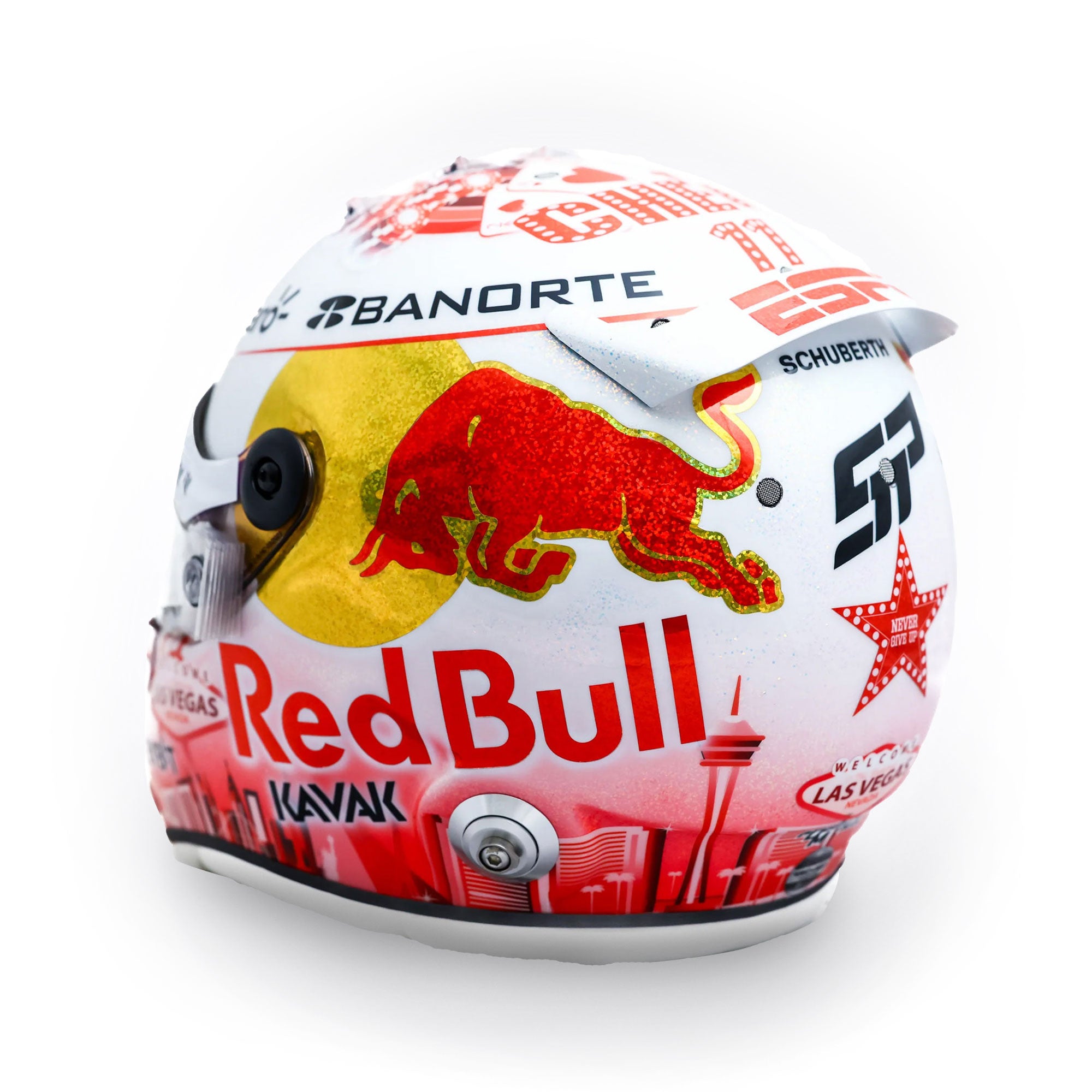 Sergio Pérez 2023 1:2 Scale Helmet - Las Vegas GP