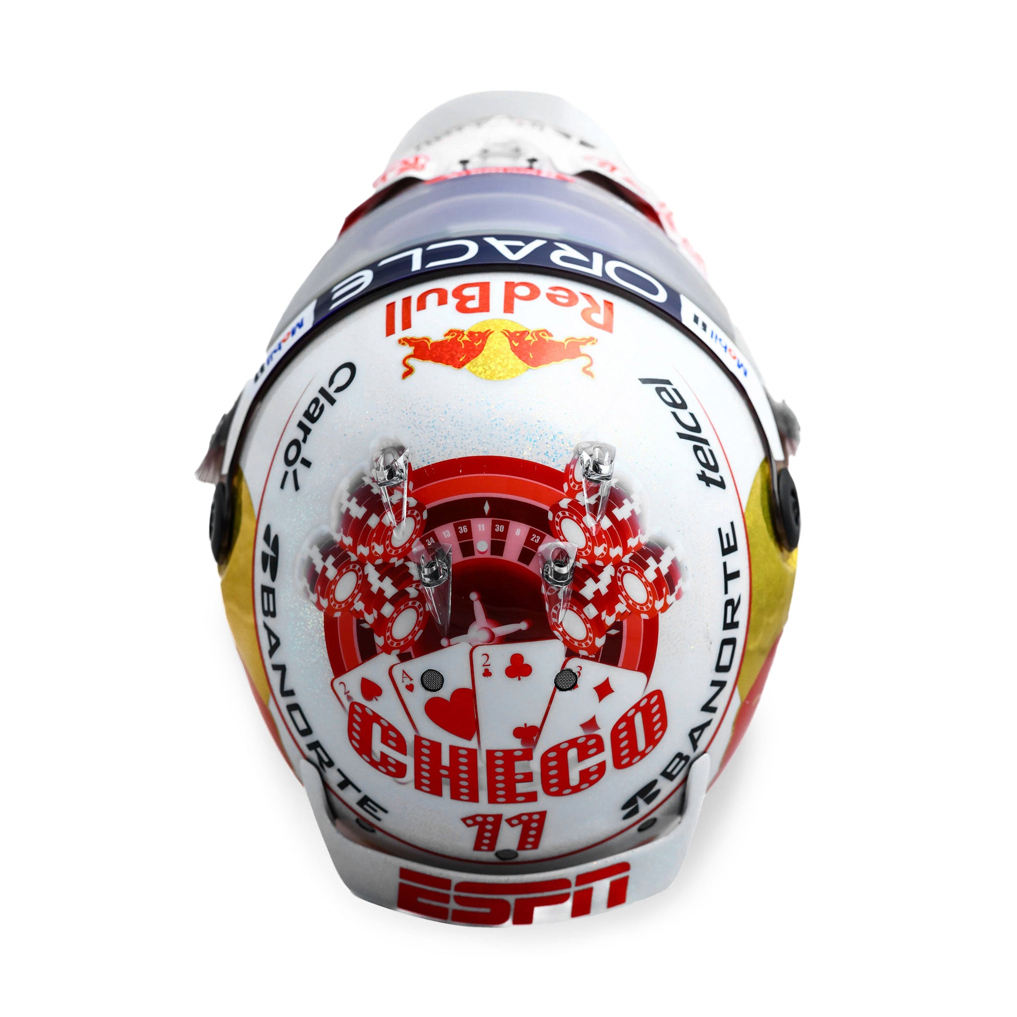 Sergio Pérez 2023 1:2 Scale Helmet - Las Vegas GP