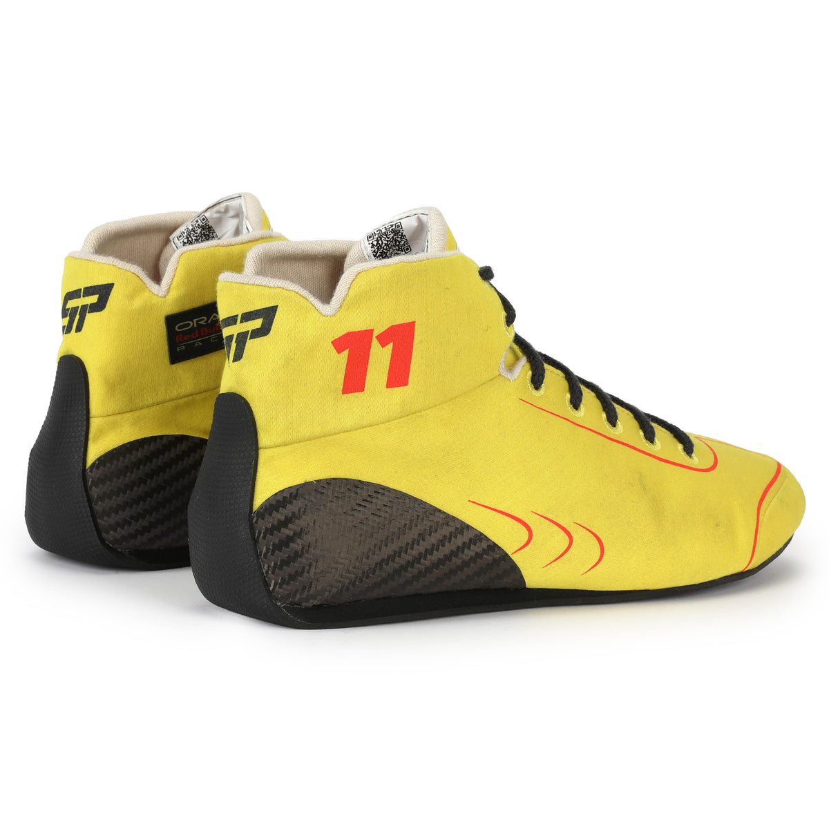 The Austin Auction LOT 045 - Sergio Perez 2024 Red Bull Boots - Weekend Used