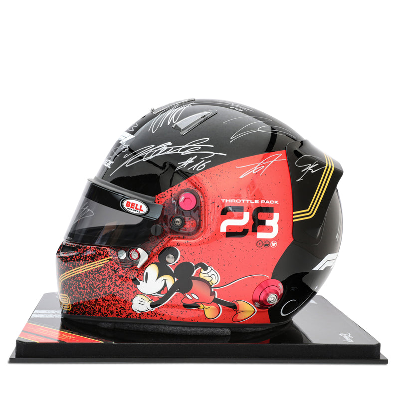 Premium Disney x Formula 1 Fuel the Magic 2026 helmet authentic motorsport collector piece for display