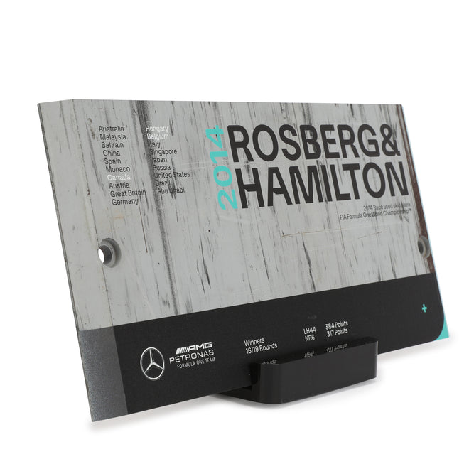 Mercedes AMG Petronas Desktop Skid Plank