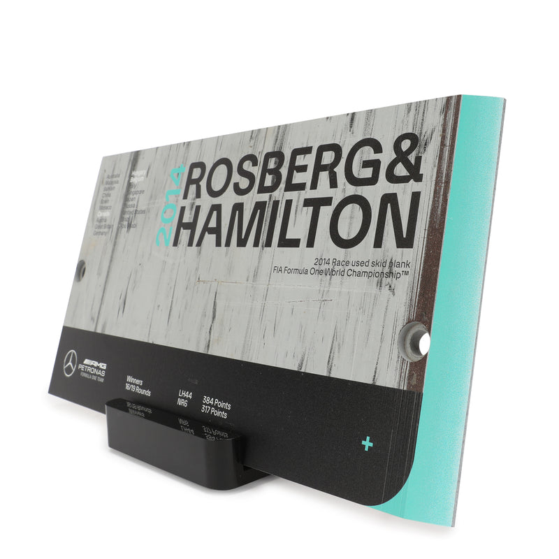 Mercedes-AMG F1 Team 2014 Desktop Skid Plank
