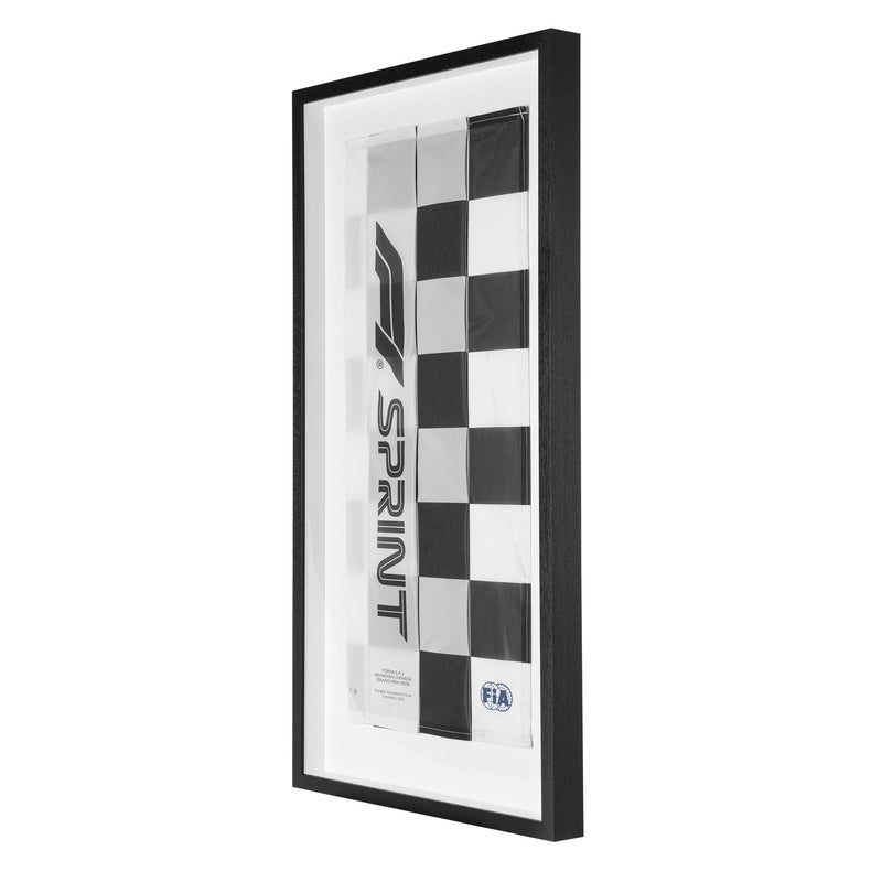 Formula 1 sprint race flag chequered design 2026 Chinese Grand Prix motorsport collectible display