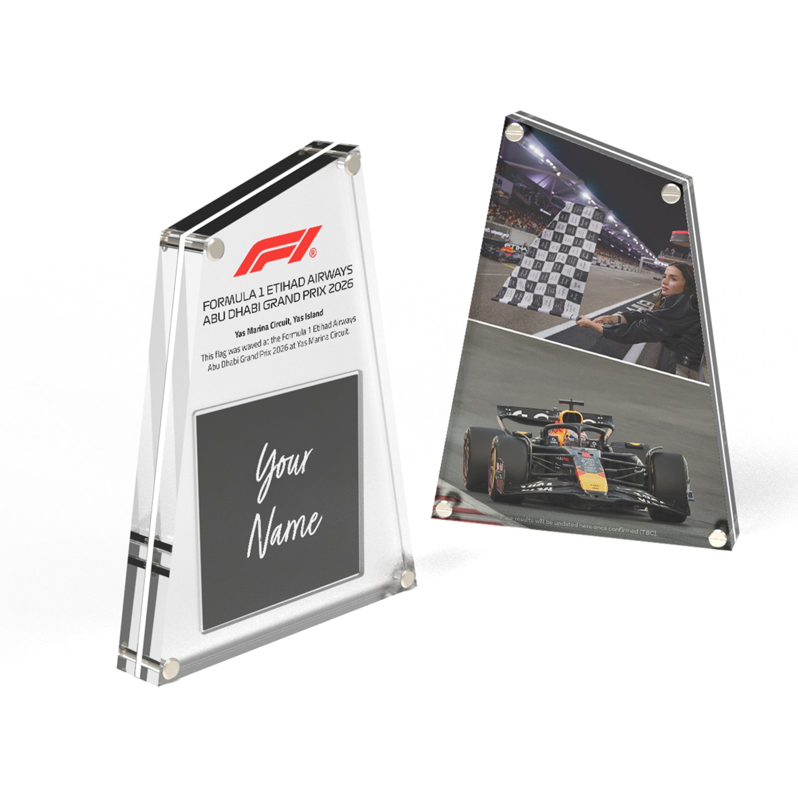 Own the Chequered Flag - 2026 Abu Dhabi Grand Prix