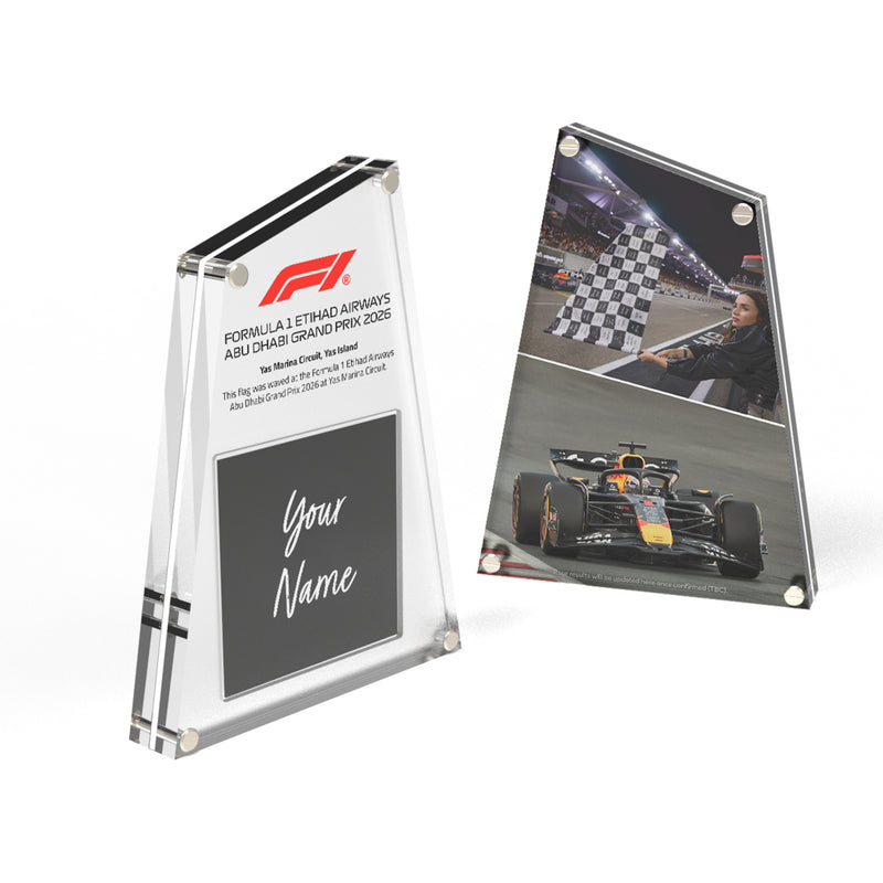 Own the Chequered Flag - 2026 Abu Dhabi Grand Prix