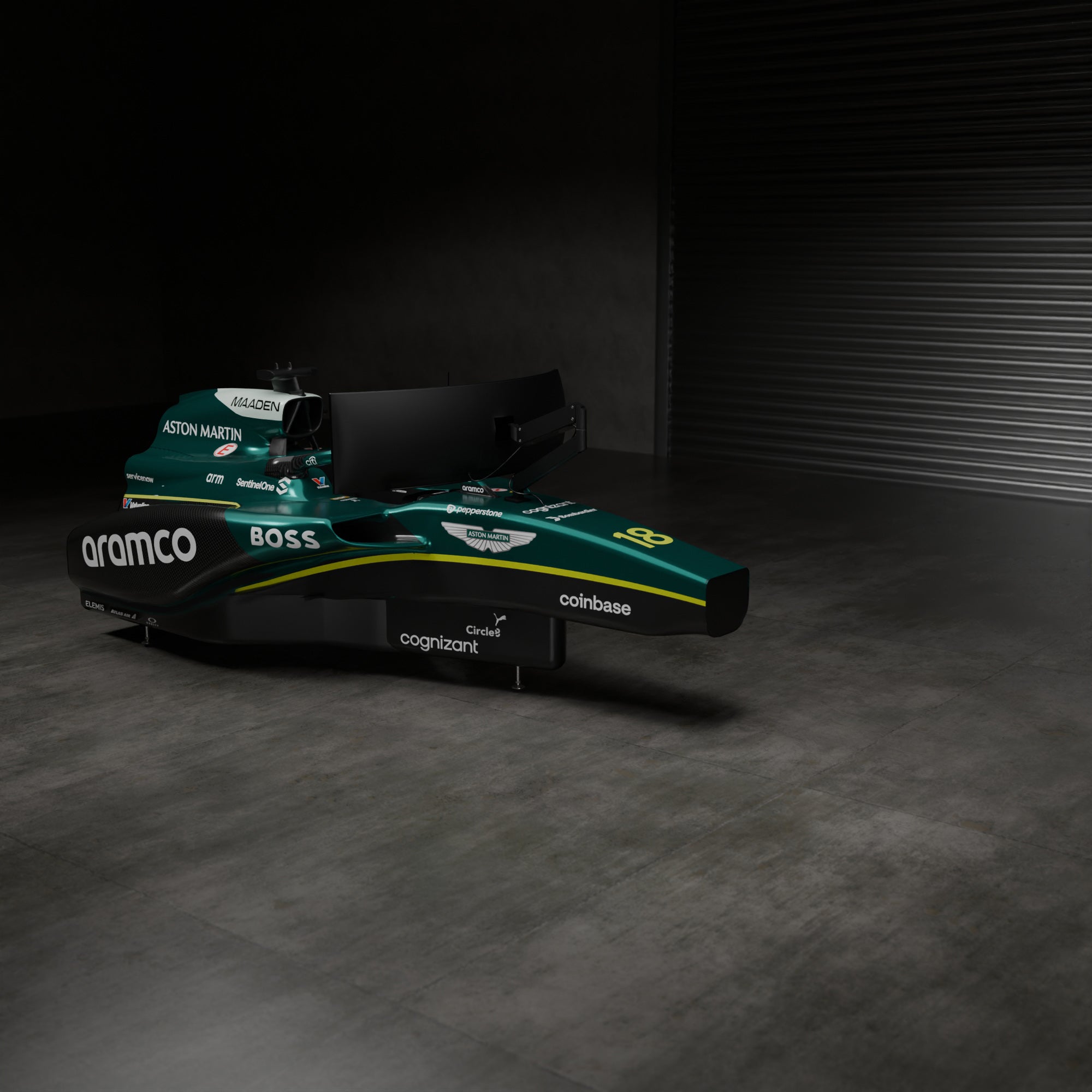 Aston Martin Aramco F1 Team AMR25 Simulator F1 Authentics
